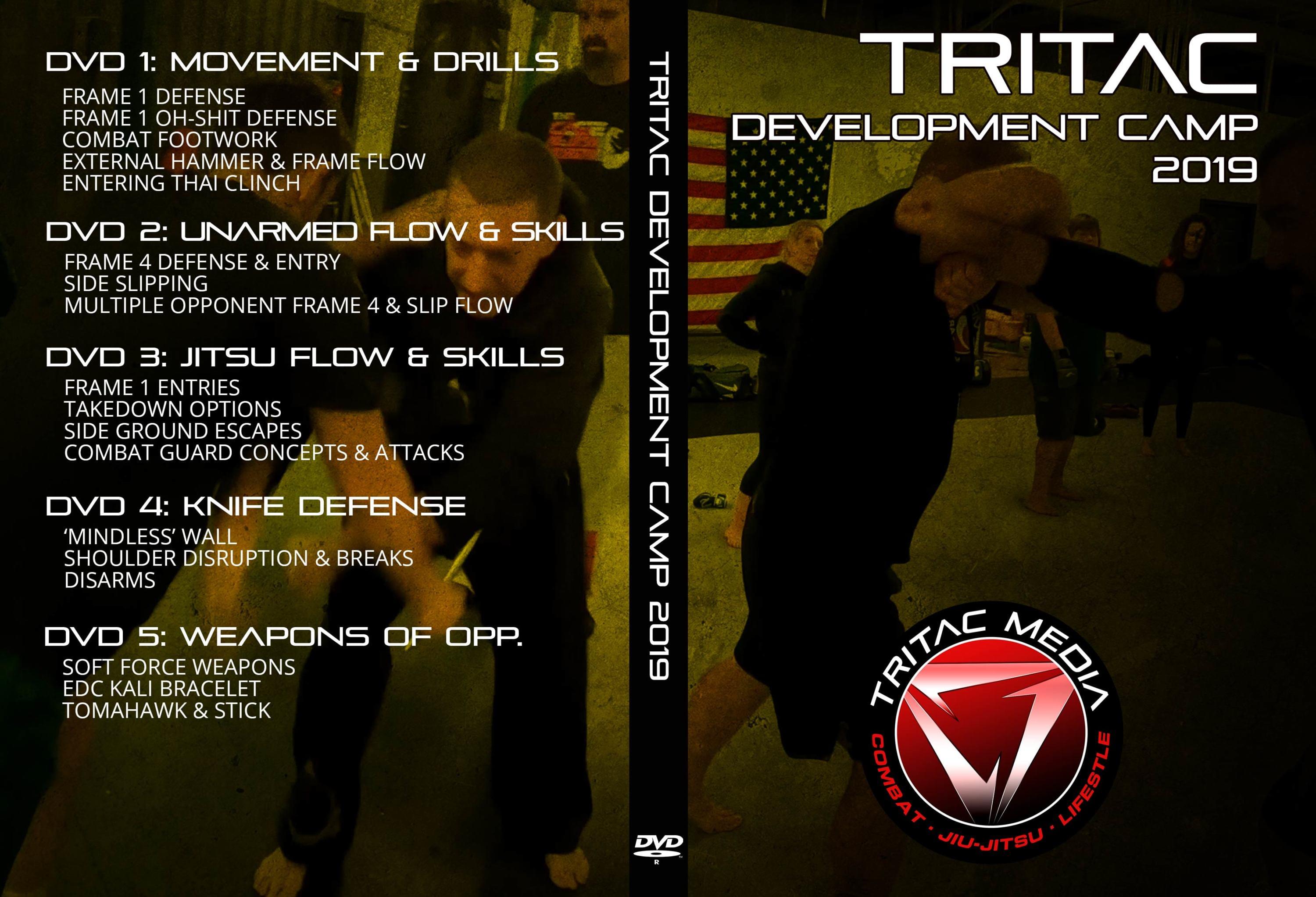 TRITAC Martial Arts Camp DVD Insert